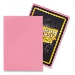 Dragon Shield Standard Card Sleeves Matte Pink (100) Standard Size Card Sleeves